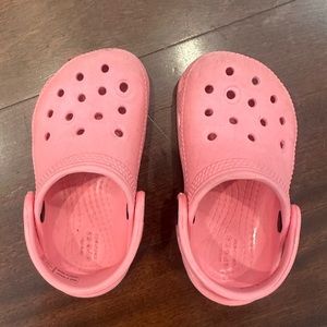 Crocs Taffy Pink Size Toddler 6